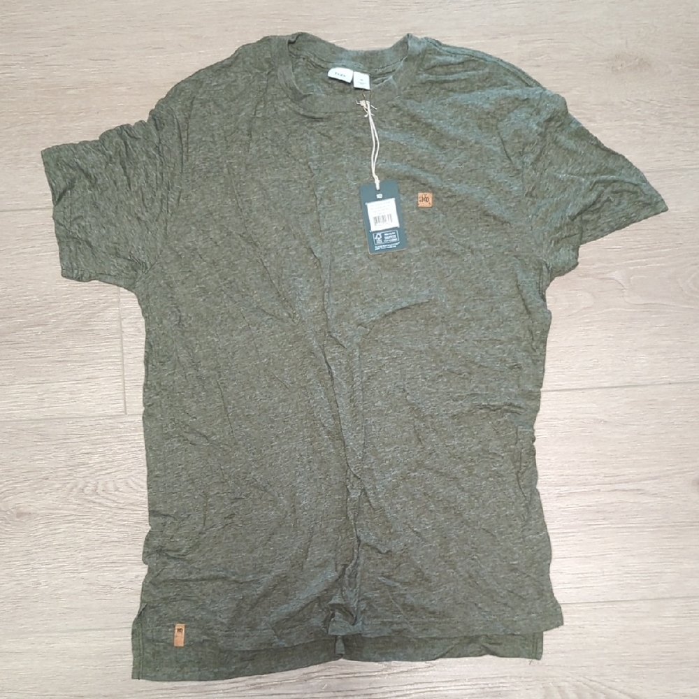 tentree Men's Olive Short Sleeve Tee